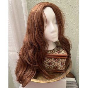 WIG SALE! In time for Halloween! Extra-long copper wavy, unworn